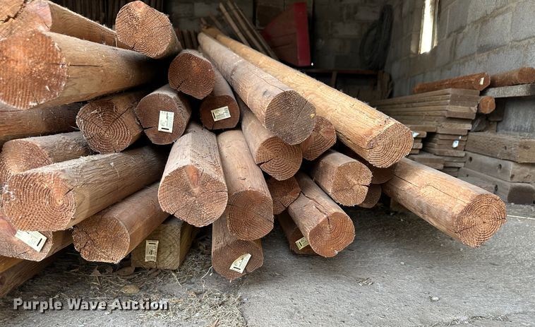 image for item JD9713 Approximately 70 landscape timbers