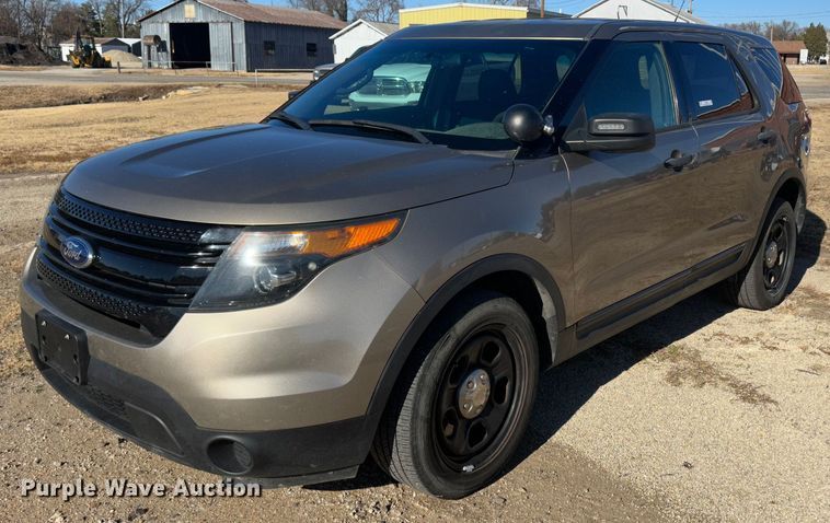image for item JD9762 2015 Ford Explorer Police Interceptor  SUV