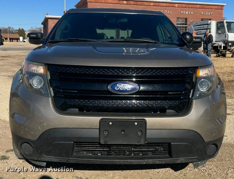 image for item JD9762 2015 Ford Explorer Police Interceptor  SUV