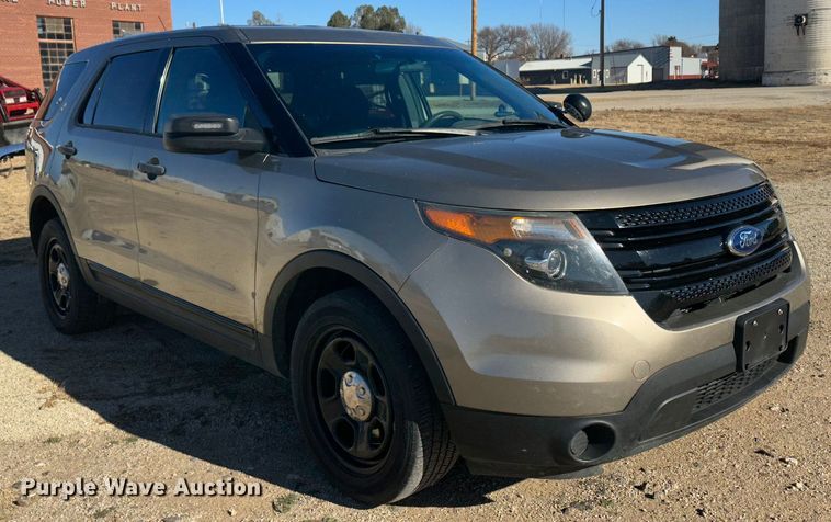 image for item JD9762 2015 Ford Explorer Police Interceptor  SUV