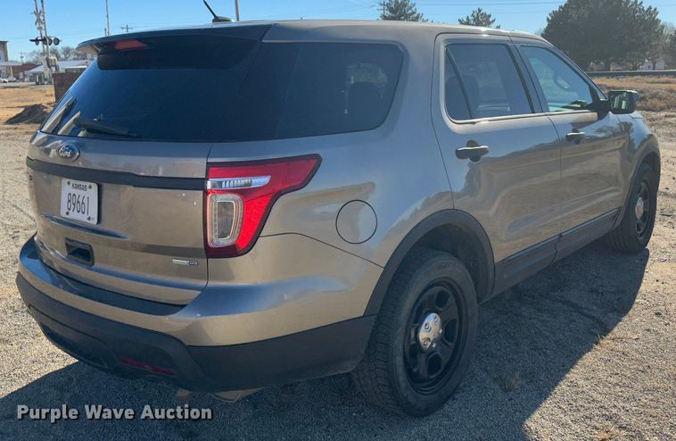 image for item JD9762 2015 Ford Explorer Police Interceptor  SUV