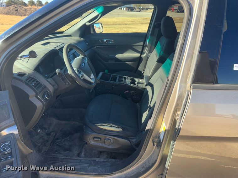 image for item JD9762 2015 Ford Explorer Police Interceptor  SUV