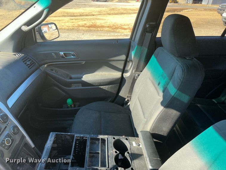 image for item JD9762 2015 Ford Explorer Police Interceptor  SUV