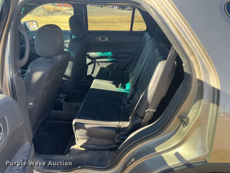 image for item JD9762 2015 Ford Explorer Police Interceptor  SUV