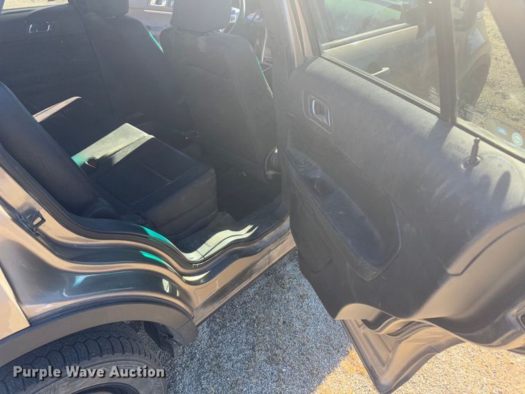 image for item JD9762 2015 Ford Explorer Police Interceptor  SUV