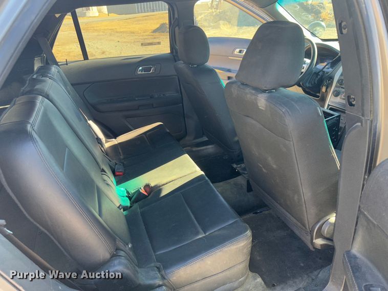 image for item JD9762 2015 Ford Explorer Police Interceptor  SUV