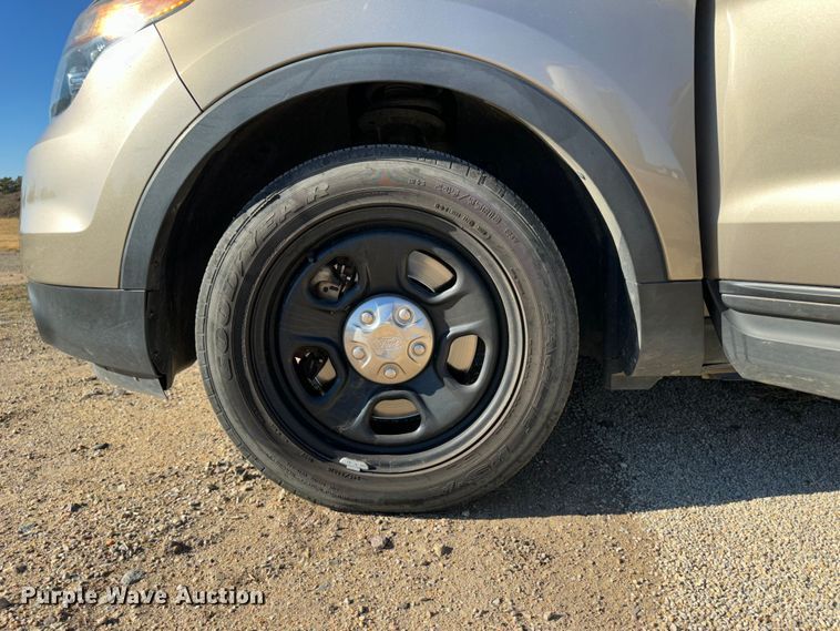 image for item JD9762 2015 Ford Explorer Police Interceptor  SUV