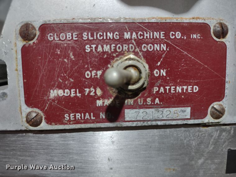 image for item JK9102 Globe 720  meat slicer