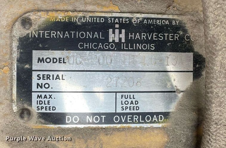 image for item JL9731 Ingersoll Rand G150B  air compressor