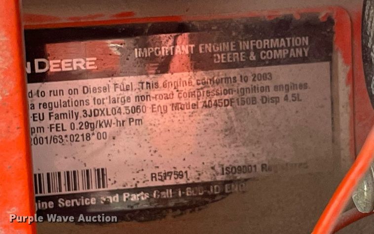 image for item JL9732 2003 Duraco 125DJT  pothole patcher