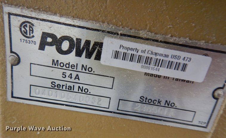 image for item JR9028 Powermatic 54A  wood jointer