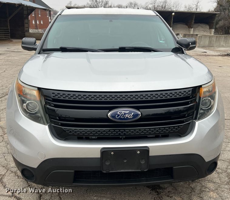 image for item JU9739 2015 Ford Explorer Police Interceptor  SUV