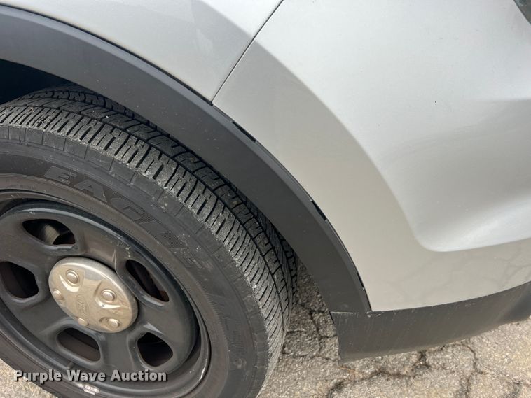 image for item JU9739 2015 Ford Explorer Police Interceptor  SUV