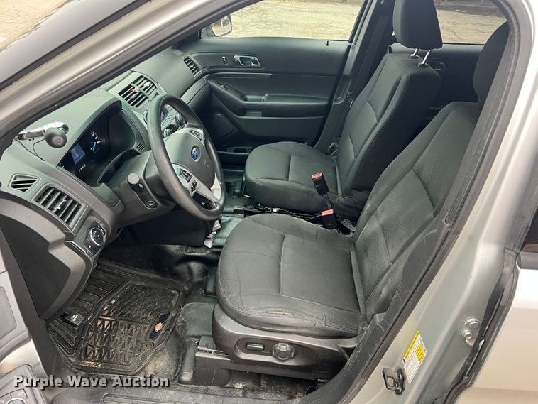 image for item JU9739 2015 Ford Explorer Police Interceptor  SUV