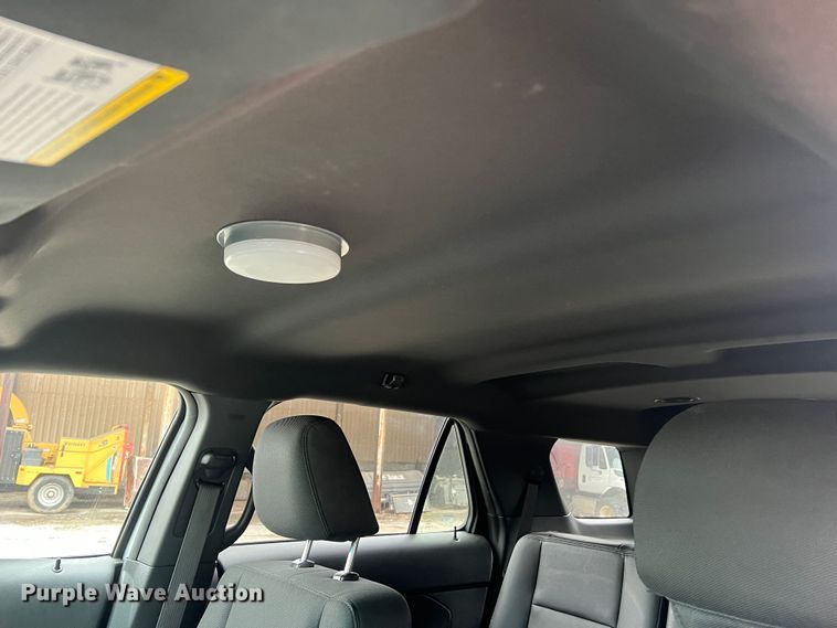 image for item JU9739 2015 Ford Explorer Police Interceptor  SUV