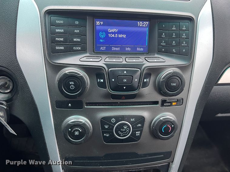 image for item JU9739 2015 Ford Explorer Police Interceptor  SUV