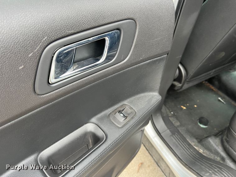 image for item JU9739 2015 Ford Explorer Police Interceptor  SUV