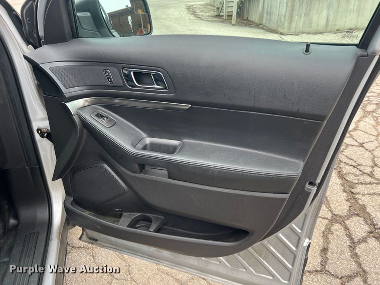 image for item JU9739 2015 Ford Explorer Police Interceptor  SUV