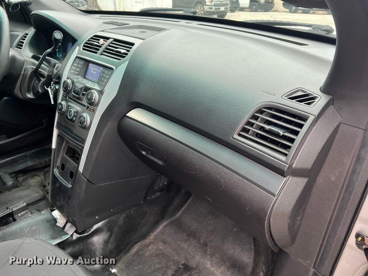 image for item JU9739 2015 Ford Explorer Police Interceptor  SUV