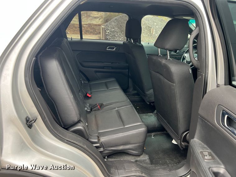 image for item JU9739 2015 Ford Explorer Police Interceptor  SUV