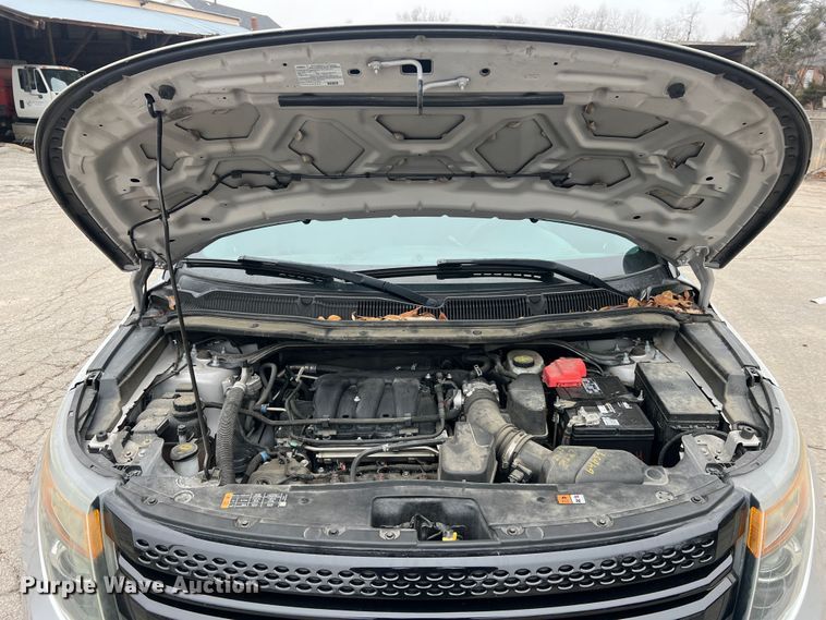 image for item JU9739 2015 Ford Explorer Police Interceptor  SUV