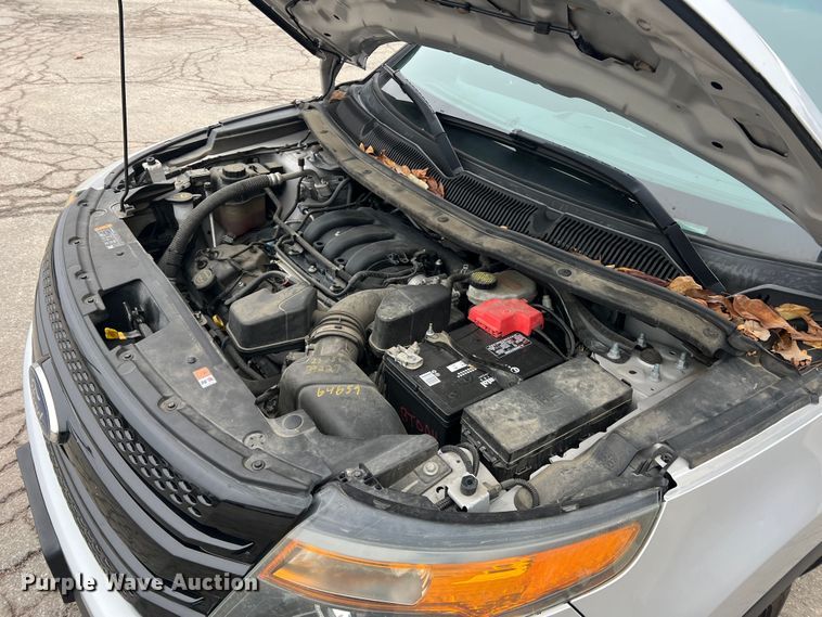 image for item JU9739 2015 Ford Explorer Police Interceptor  SUV