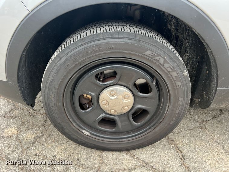 image for item JU9739 2015 Ford Explorer Police Interceptor  SUV