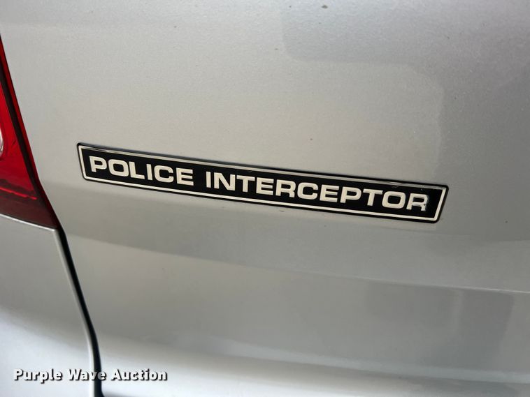image for item JU9739 2015 Ford Explorer Police Interceptor  SUV