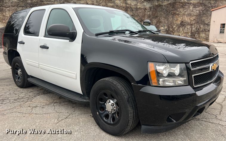 image for item JU9740 2012 Chevrolet Tahoe Police  SUV