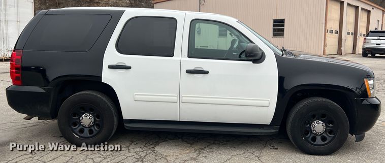 image for item JU9740 2012 Chevrolet Tahoe Police  SUV