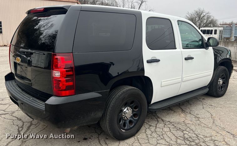 image for item JU9740 2012 Chevrolet Tahoe Police  SUV