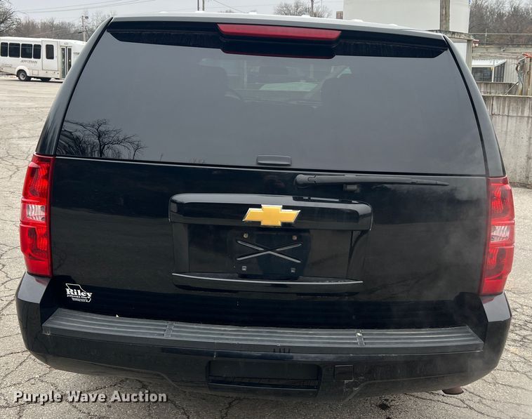 image for item JU9740 2012 Chevrolet Tahoe Police  SUV