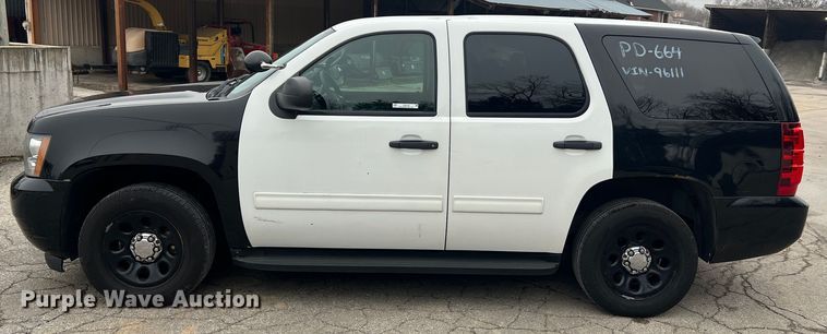 image for item JU9740 2012 Chevrolet Tahoe Police  SUV
