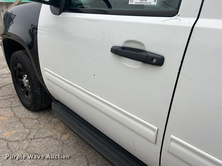 image for item JU9740 2012 Chevrolet Tahoe Police  SUV