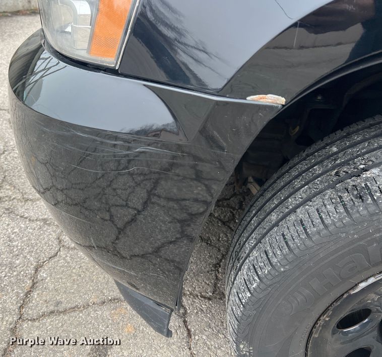 image for item JU9740 2012 Chevrolet Tahoe Police  SUV