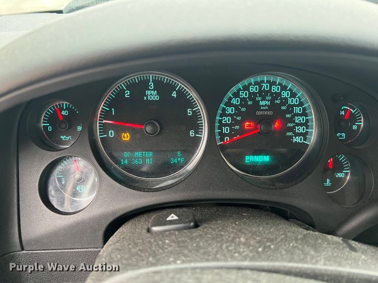 image for item JU9740 2012 Chevrolet Tahoe Police  SUV