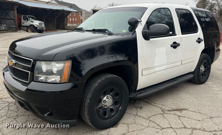 image for item JU9741 2012 Chevrolet Tahoe Police  SUV