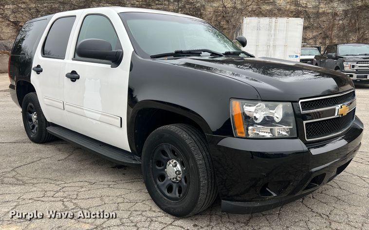 image for item JU9741 2012 Chevrolet Tahoe Police  SUV