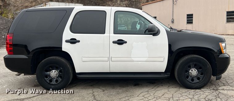 image for item JU9741 2012 Chevrolet Tahoe Police  SUV