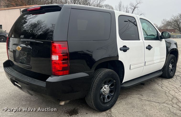 image for item JU9741 2012 Chevrolet Tahoe Police  SUV