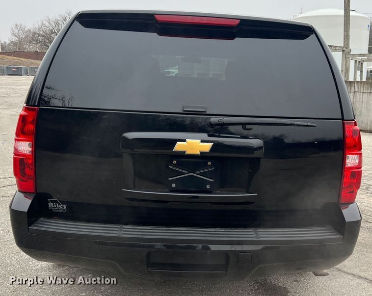 image for item JU9741 2012 Chevrolet Tahoe Police  SUV