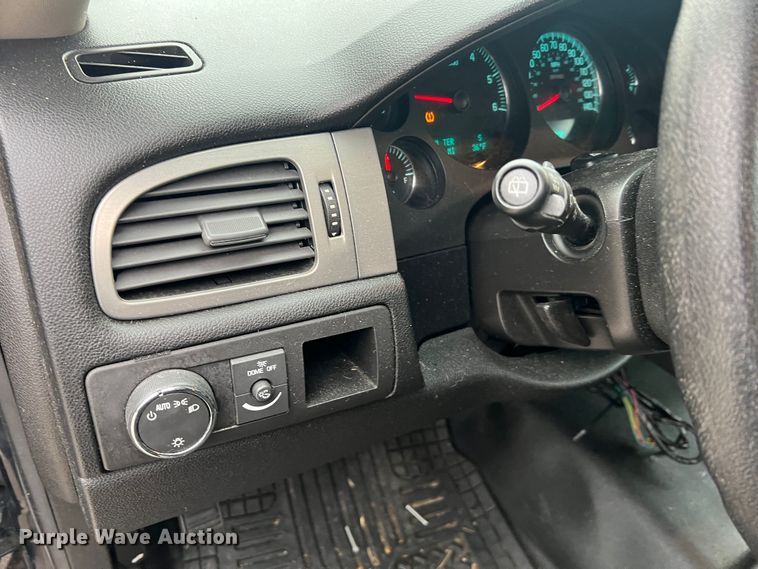 image for item JU9741 2012 Chevrolet Tahoe Police  SUV