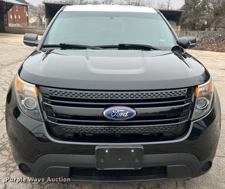image for item JU9742 2014 Ford Explorer Police Interceptor  SUV