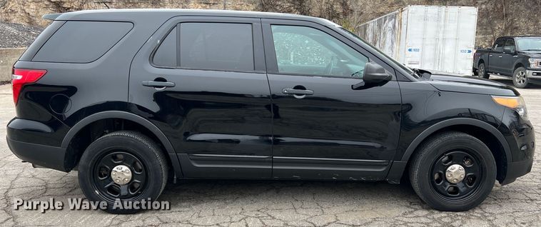 image for item JU9742 2014 Ford Explorer Police Interceptor  SUV