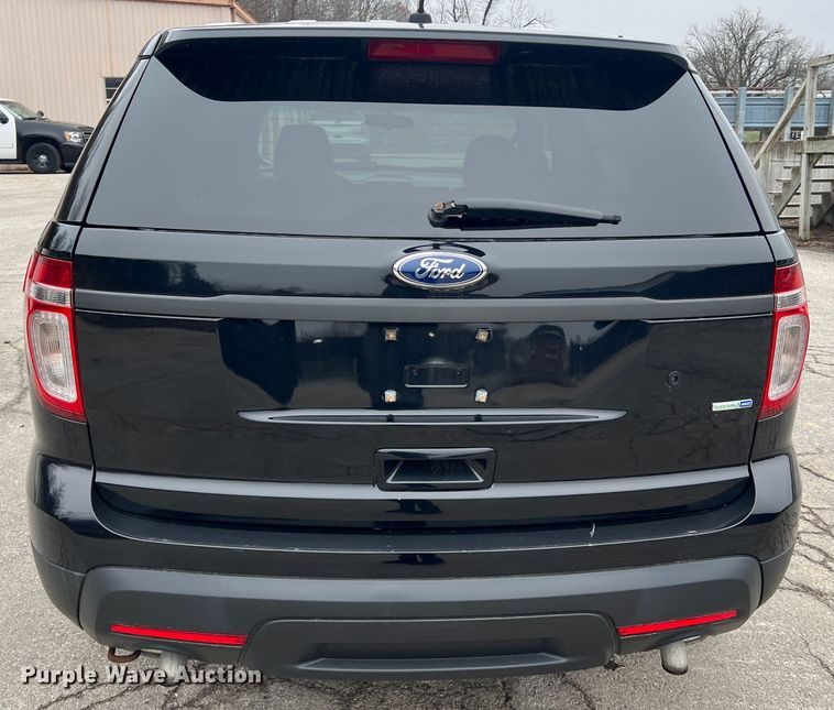 image for item JU9742 2014 Ford Explorer Police Interceptor  SUV