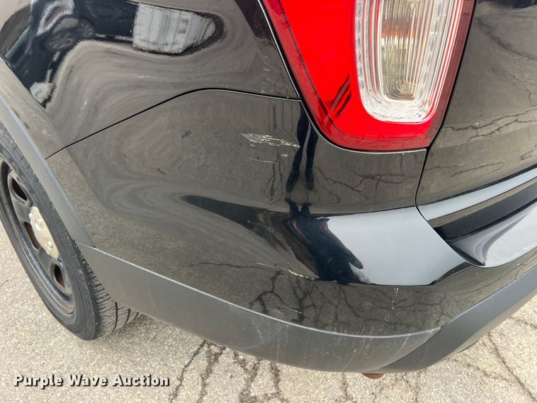 image for item JU9742 2014 Ford Explorer Police Interceptor  SUV