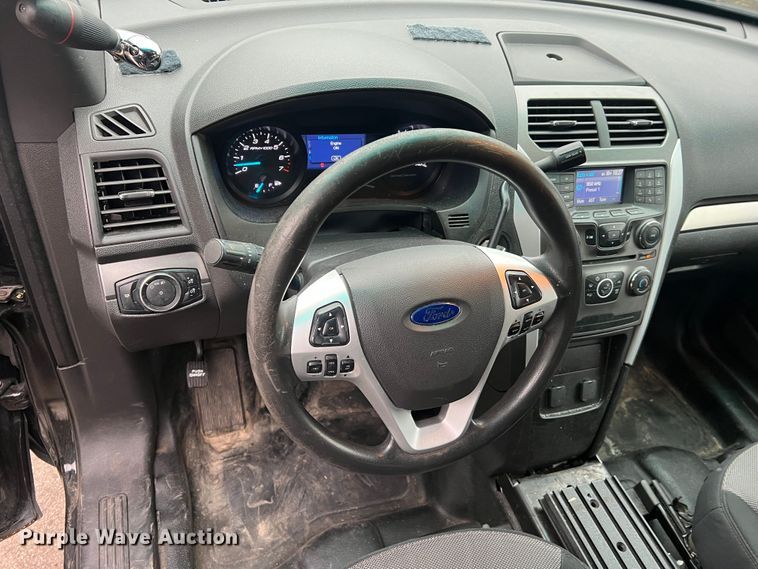 image for item JU9742 2014 Ford Explorer Police Interceptor  SUV