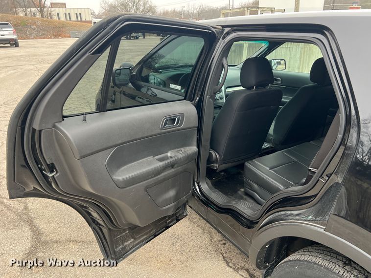 image for item JU9742 2014 Ford Explorer Police Interceptor  SUV