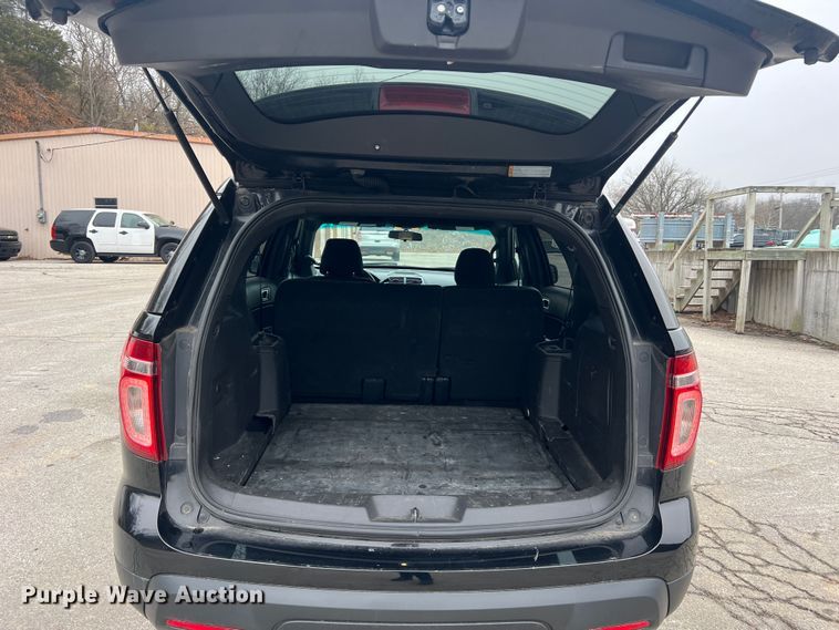 image for item JU9742 2014 Ford Explorer Police Interceptor  SUV