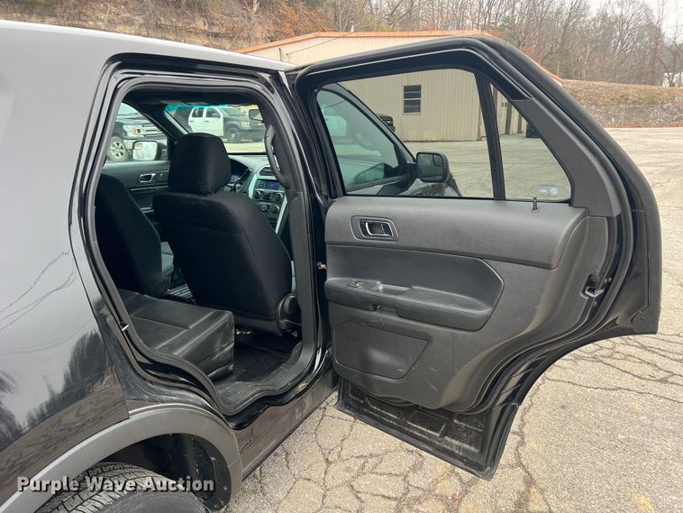 image for item JU9742 2014 Ford Explorer Police Interceptor  SUV